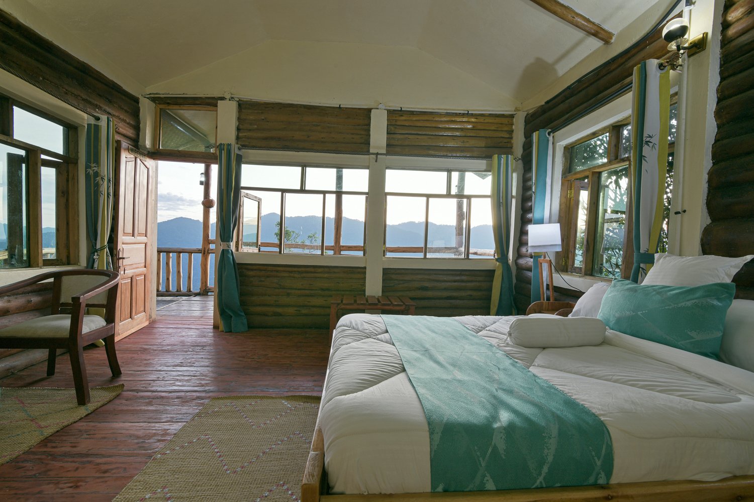 Room at Orugano Bwindi Lodge in Nkuringo sector of Bwindi Impenetrable Forest